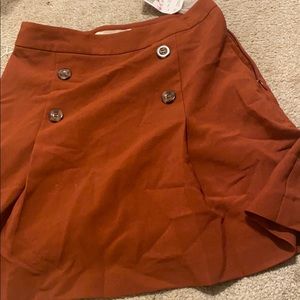 Orange/reddish Skirt